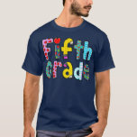 Camiseta Fifth Grade Leopard Girls Teacher Team 5th Grade B<br><div class="desc">Fifth Grade Leopard Girls Teacher Team 5th Grade Boy Girl  .</div>