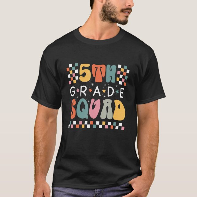 Camiseta Fifth Grade Squad  5th Grade Squad Back To School (Anverso)