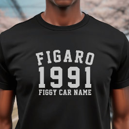 Camiseta Figaraciones 1991 Nombre del Coche Figaro