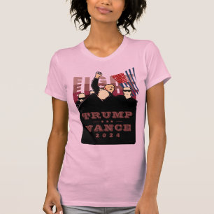 CAMISETA FIGHT FIGHT FIGHT TRUMP VANCE 2024