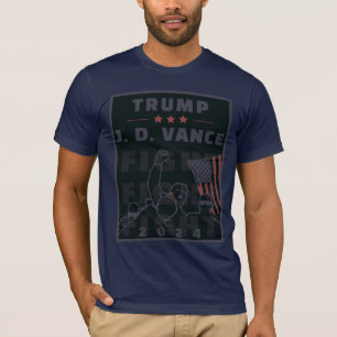CAMISETA FIGHT FIGHT FIGHT TRUMP VANCE 2024