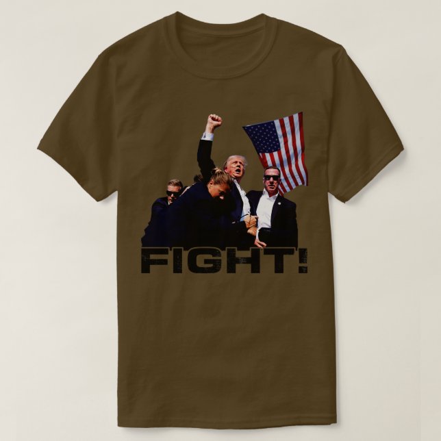 Camiseta Fight Shot Rally Fight Fight Fight 2024 Pennsylvan (Diseño del anverso)