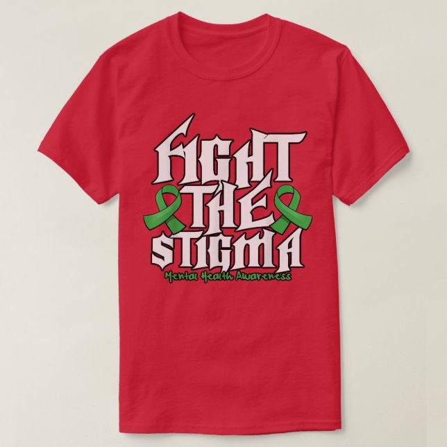 Camiseta Fight The Stigma (Diseño del anverso)