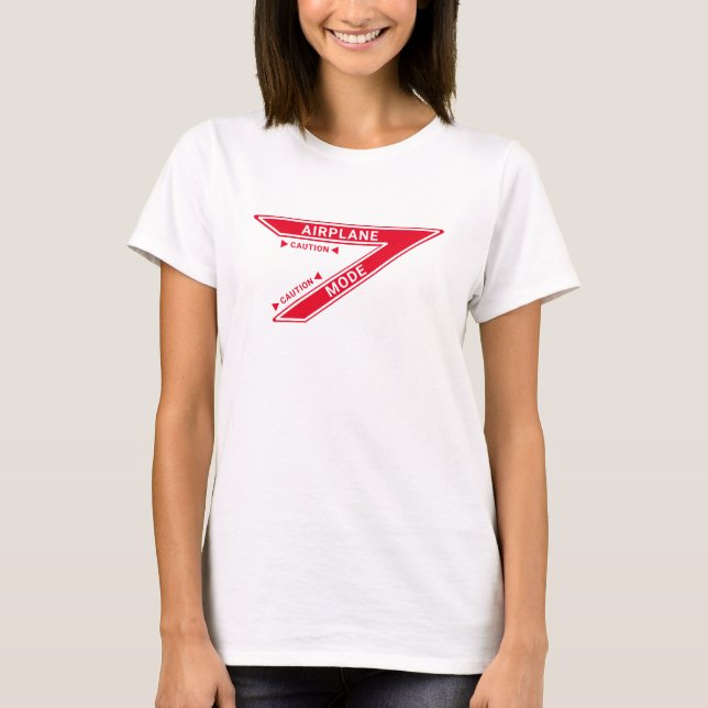 Camiseta Fighter Jet Markings Airplane Mode T-shirt Style (Anverso)