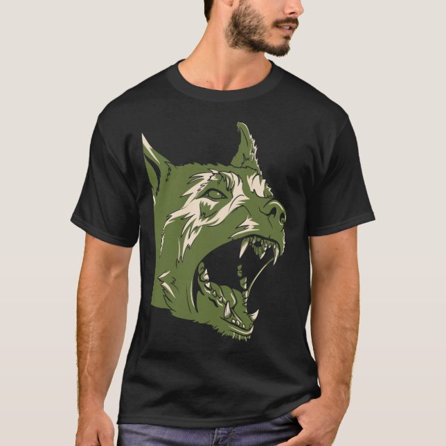 Camiseta Fighting dog (Anverso)
