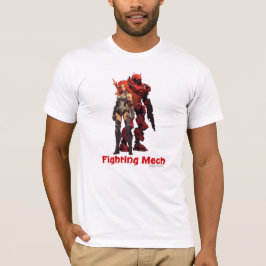 Camiseta Fighting Mech (Unidad Roja)