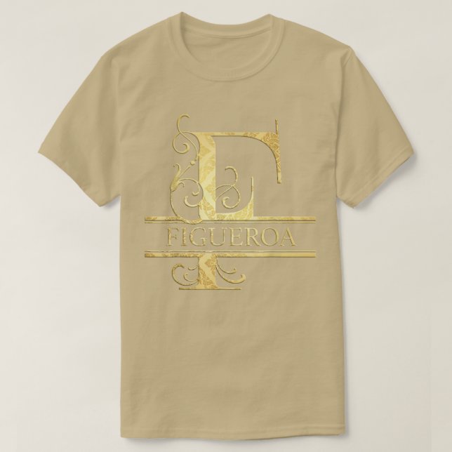 Camiseta Figueroa Name  (Diseño del anverso)