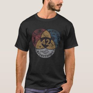 Camiseta Figura 42 Vida El Universo Y Todo 8