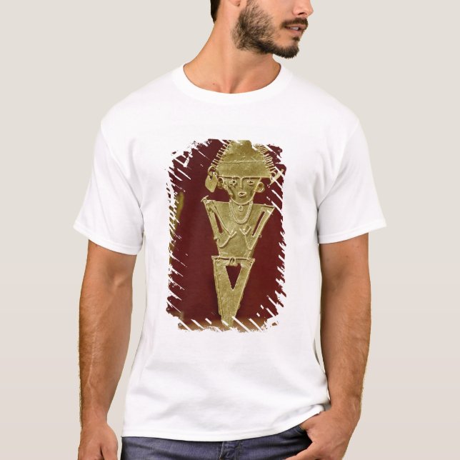 Camiseta Figura antropomorfa de un guerrero (Anverso)