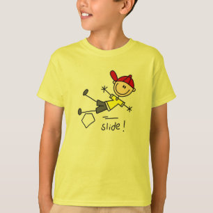 Camiseta Figura béisbol del palillo