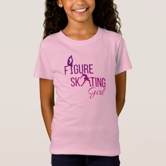 Camiseta Figura chica Púrpura Rosa (Anverso)