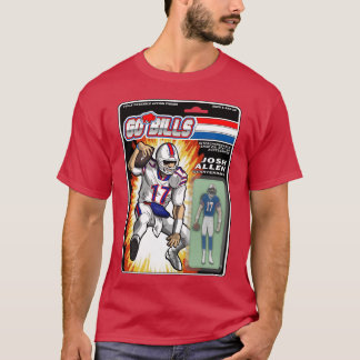 Camiseta Figura de acción divertida del QB 1 de Buffalo