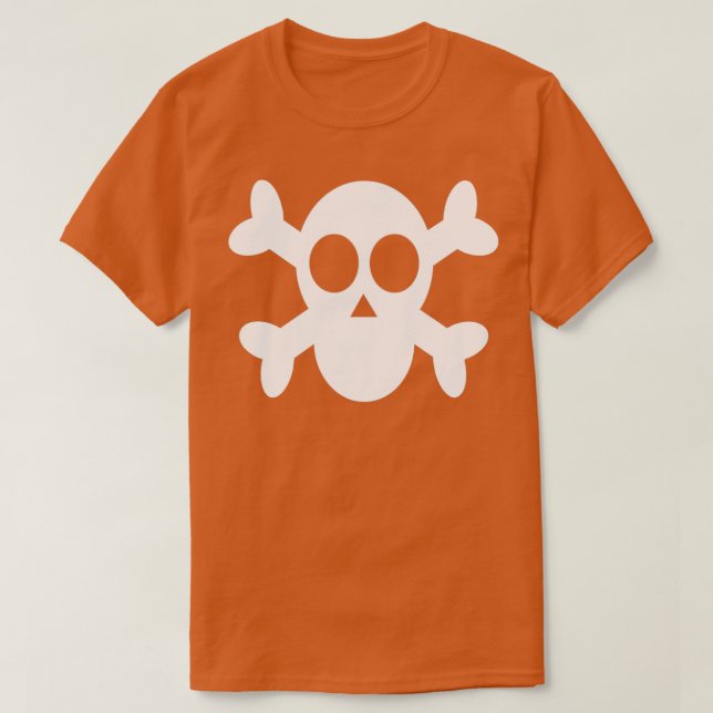 Camiseta Figura de acción Patrón de cráneo de antropología (Diseño del anverso)