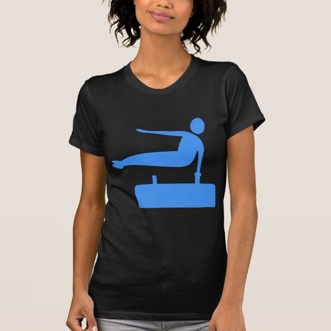 Camiseta Figura de bóveda - Azul bebé (Anverso)
