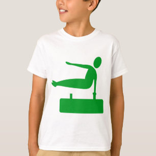 Camiseta Figura de bóveda - Verde de hierba