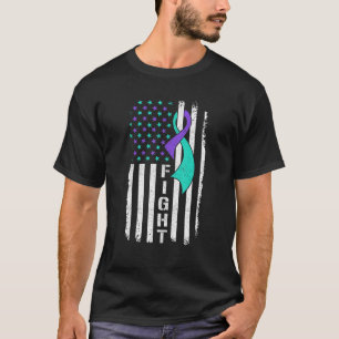 Camiseta Figura de concientización sobre prevención del sui