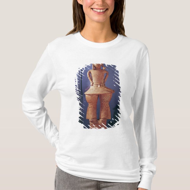 Camiseta Figura de Haniwa, 250-550 (Anverso)