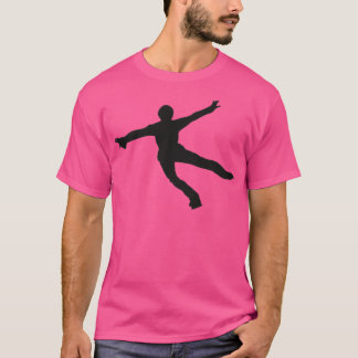 Camiseta figura de hielo pegatina masculino