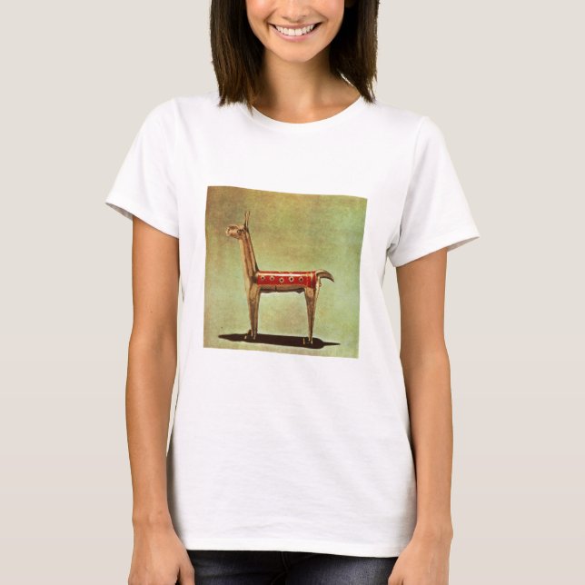 Camiseta Figura de la Llama Plata, del Perú, después de 143 (Anverso)