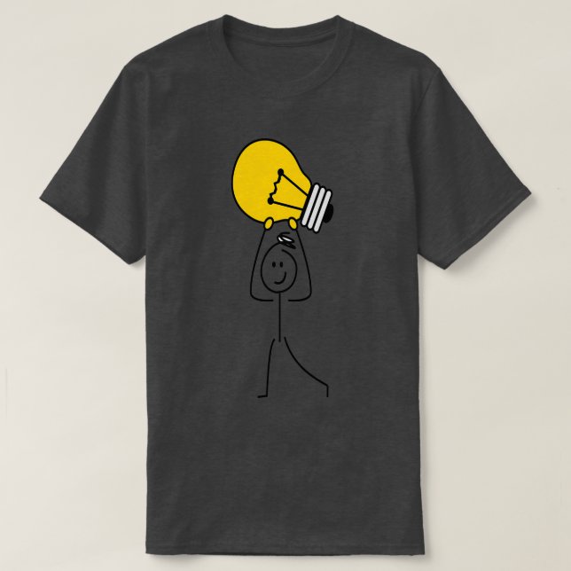 Camiseta Figura de la tarjeta adhesiva (Diseño del anverso)