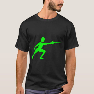 Camiseta Figura de la valla - Verde