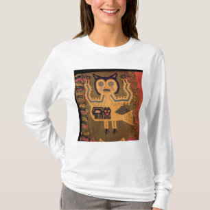 Camiseta Figura de lana de un jaguar, cultura de Paracas