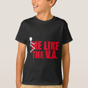 Camiseta Figura de palo Follame como el Va divertido vetera
