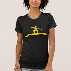 Camiseta Figura de Surfing: Ámbar