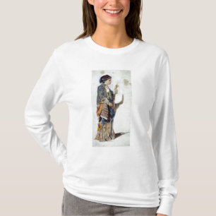 Camiseta Figura de un chica en traje turco, siglo XIX
