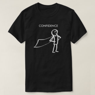 Camiseta Figura del hombre del soporte de confianza