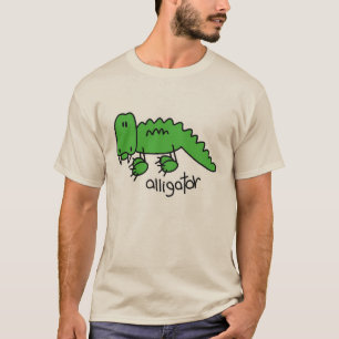 Camiseta Figura del palillo del cocodrilo