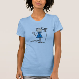 Camiseta Figura del palillo del peluquero