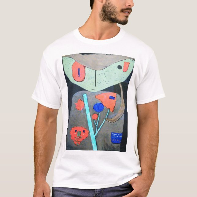 Camiseta Figura del Teatro Oriental, Paul Klee (Anverso)