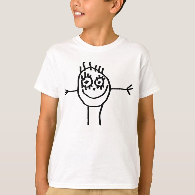 Camiseta Figura divertida (Anverso)