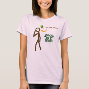 Camiseta Figura Doodiepants del palillo