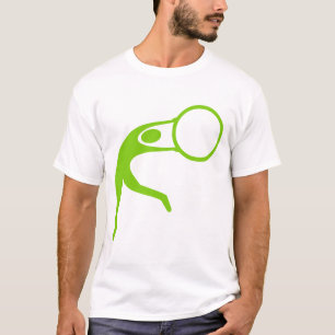 Camiseta Figura Gimnástica Rítmica - Verde marciano