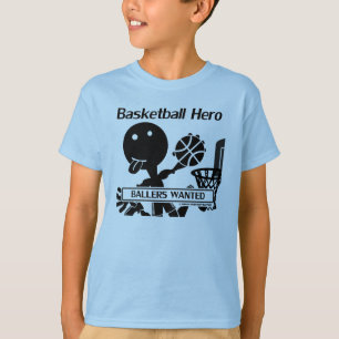 Camiseta Figura héroe del palillo del baloncesto