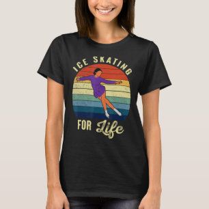 Camiseta Figura Ice Skyline Winter Sports Mujeres Chica Vin