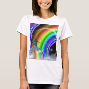 Camiseta Figura Misteriosa en la Puerta Estelar Inter-Dimen