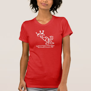 Camiseta Figura mítica estilizada