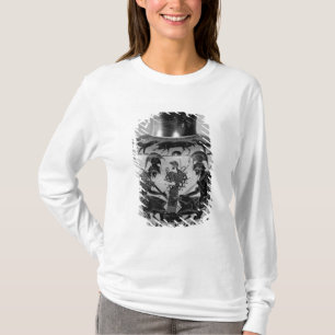 Camiseta Figura negra hydra del ático