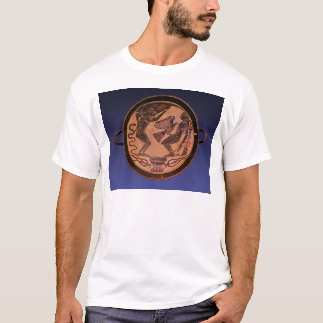 Camiseta Figura negra kylix (Anverso)