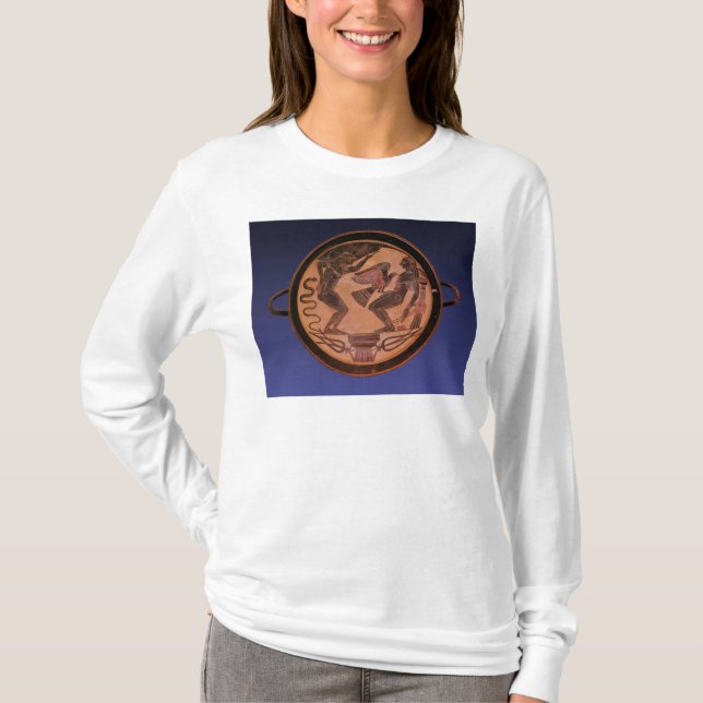 Camiseta Figura negra kylix (Anverso)