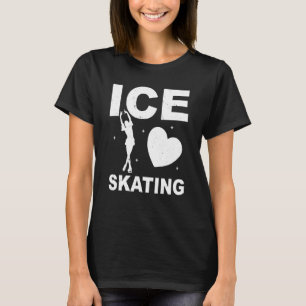 Camiseta Figura Patinaje sobre hielo Chicas de patinaje sob