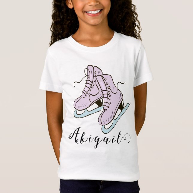 Camiseta Figura Patinaje sobre hielo Patinaje sobre patines (Anverso)