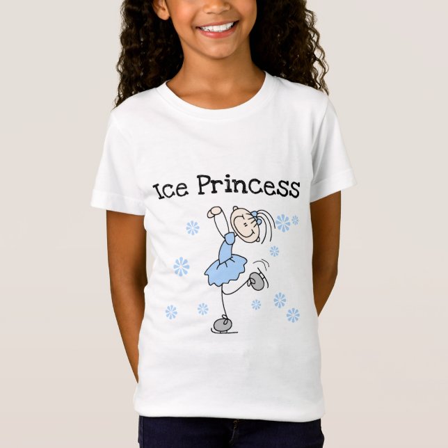 Camiseta Figura princesa del palillo del hielo (Anverso)