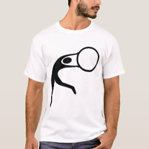 Camiseta Figura rítmica de la gimnasia - Negro