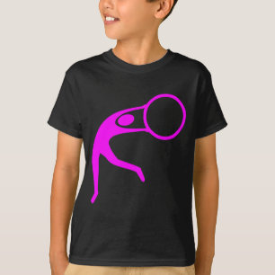 Camiseta Figura Rítmica Gimnástica - Magenta