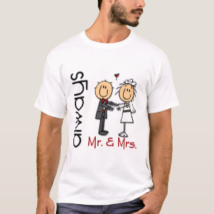 Camiseta Figura Sr. y señora Always del palillo de los