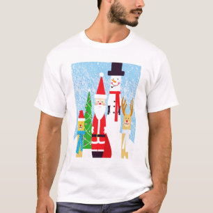 Camiseta Figuras del navidad